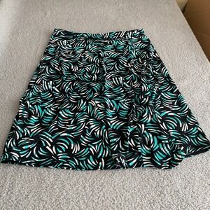 Karen Scott Skirt Multicolor Women's Size Medium Womens Geometric Shape